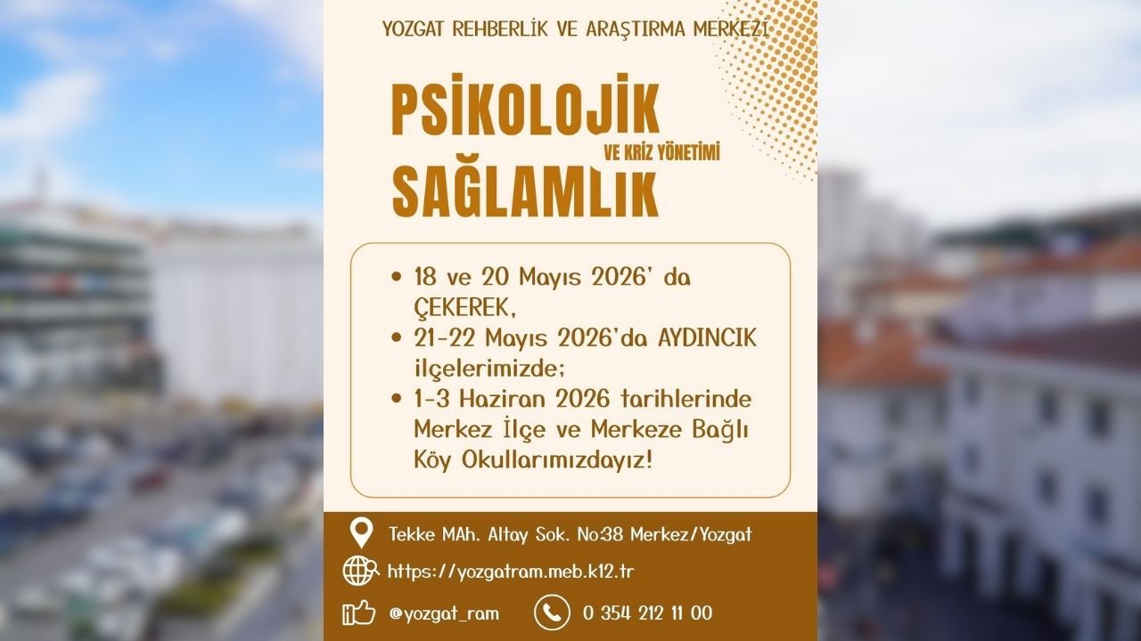 Yozgat'ta Verilecek Eğitimler Psikolojiye Hitap Edecek (2)