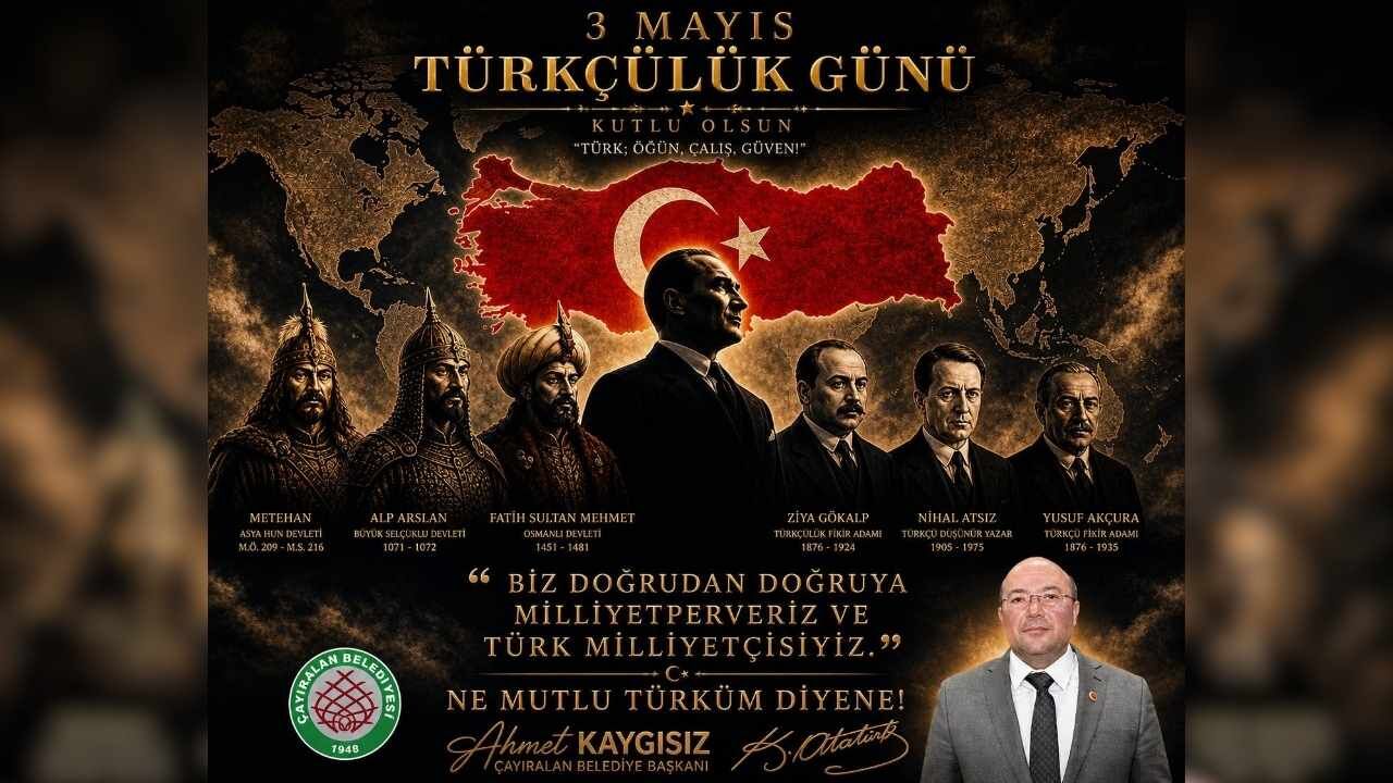 Yozgat'tan 3 Mayıs Mesajı 'Türkçülük Bir Ruhun Adıdır' (1)
