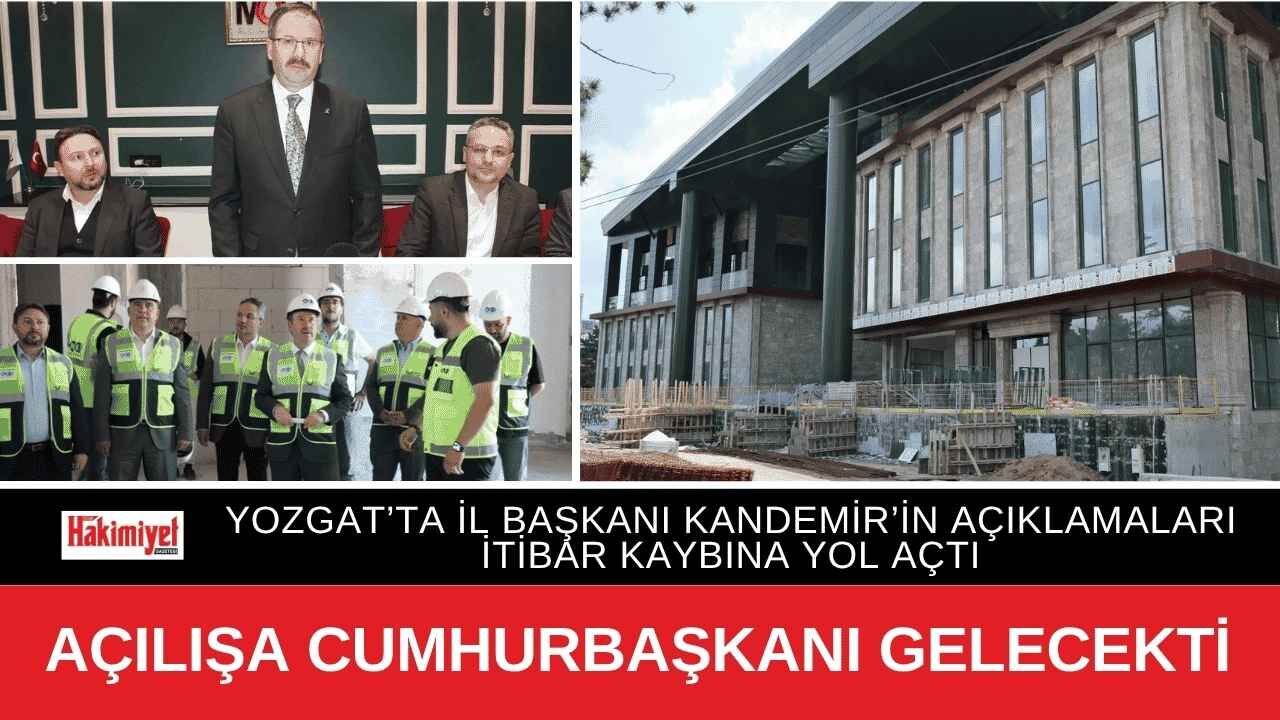 Cumhurbaşkanı Gelecekti: Kandemir’in Açıklamaları İtibar Kaybı Getirdi