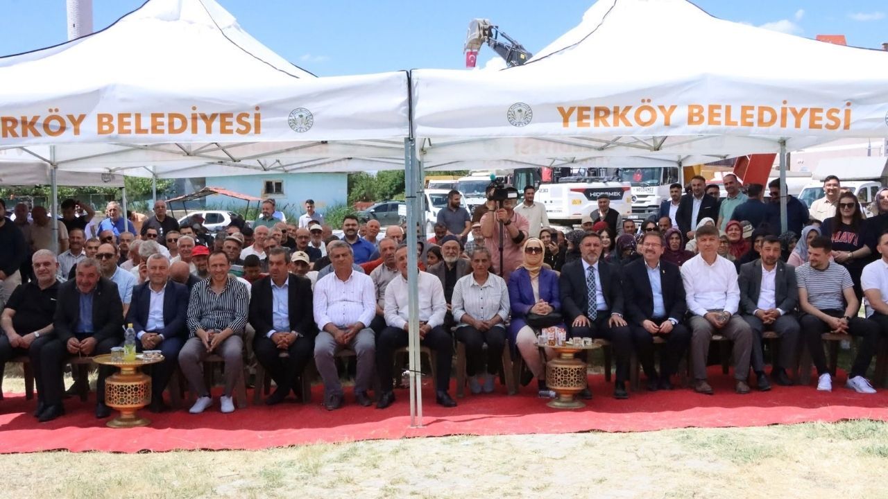 Yerköy'ün 45 Yıllık Sorunu İçin İlk Kazma Vuruldu (1)