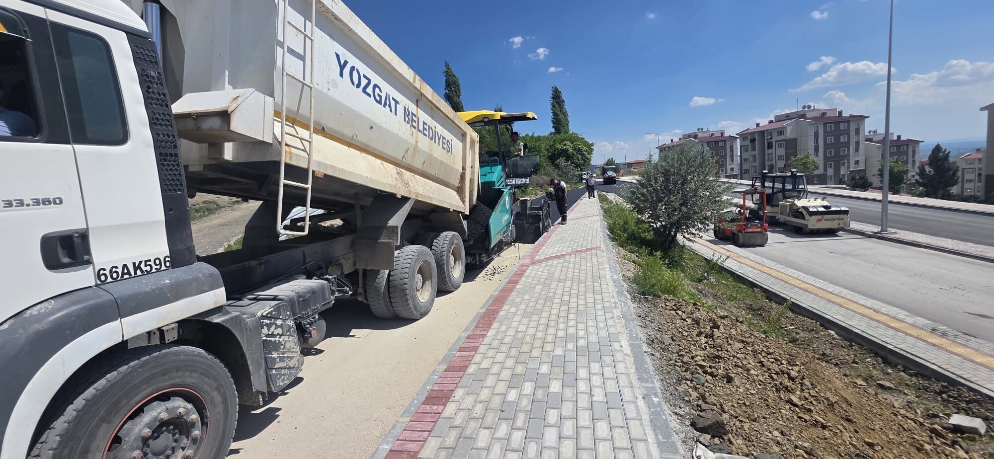 Yollar Asfaltlanmaya Başlıyor, Yozgat Belediye Başkanı Start Verdi