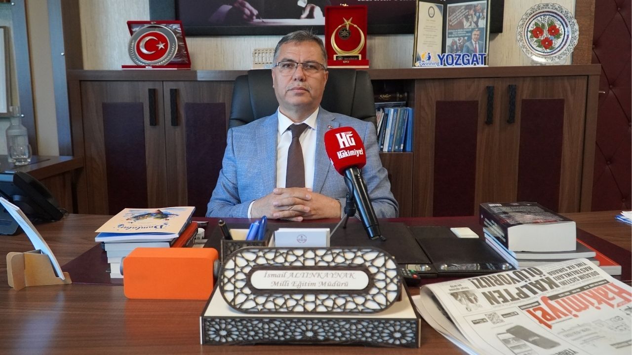 Yozgat İl Milli Eğitim Müdürü Altınkaynak’tan Yıl Sonu Değerlendirmesi Mesajla Geldi (1)