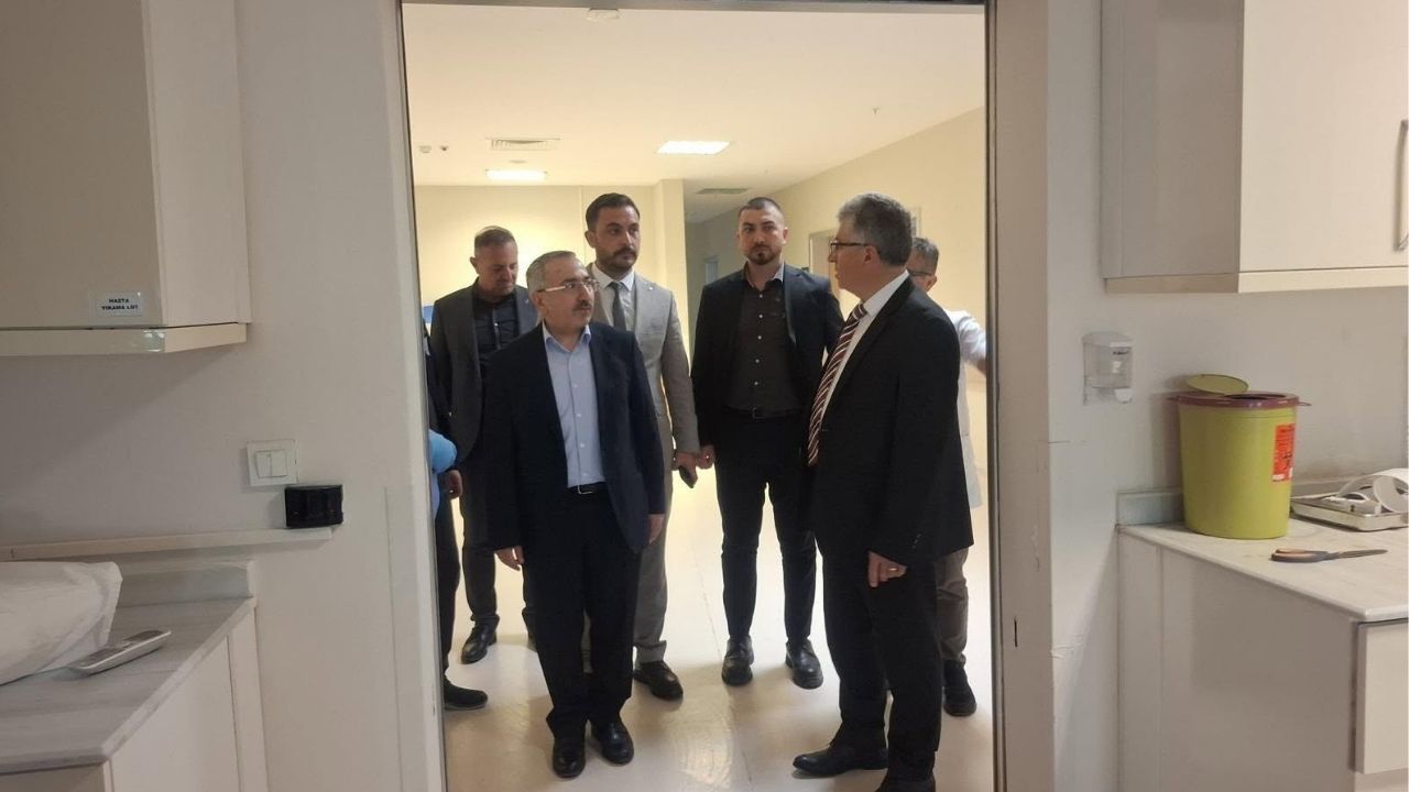 Yozgat İl Sağlık Müdürü Sorgun Devlet Hastanesi’nde İncelemelerde Bulundu (1)