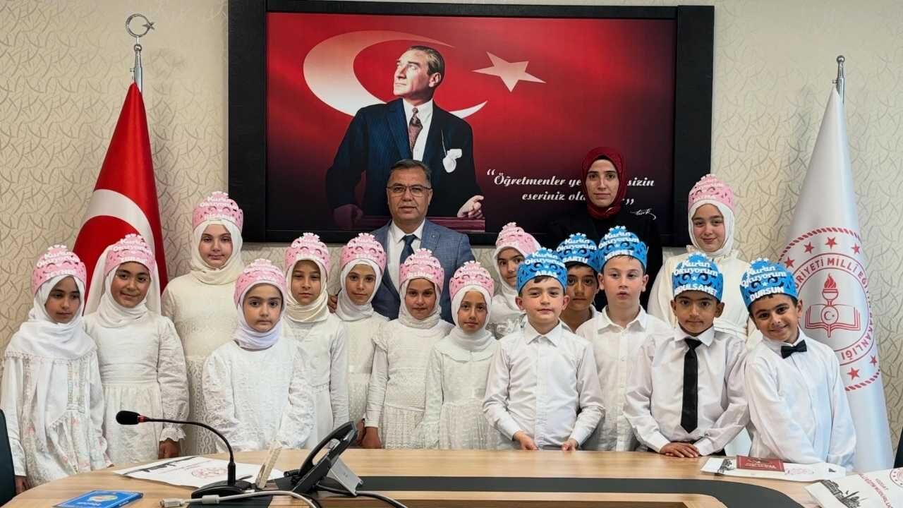Yozgatlı Miniklerden İl Müdürü Altınkaynak’a Anlamlı Jest! (1)