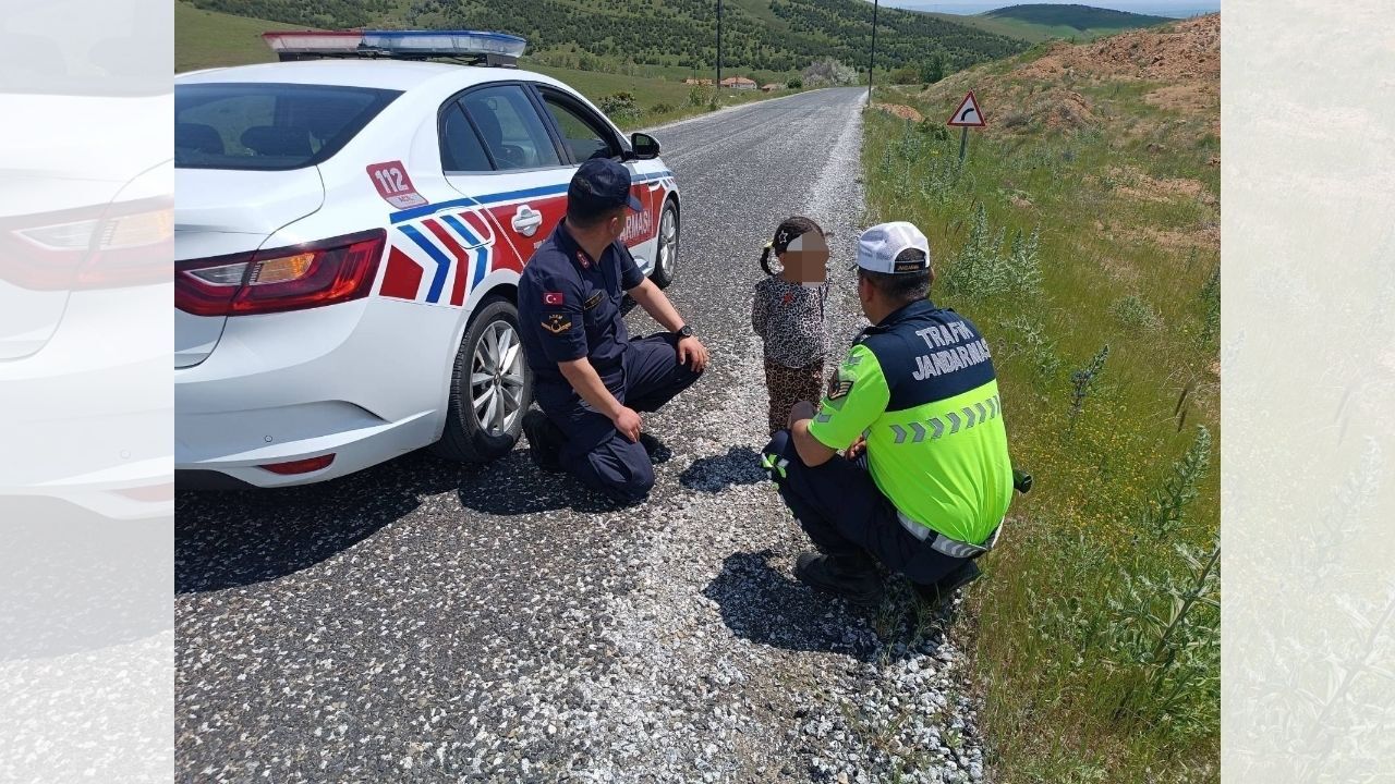 Yozgat'ta Aranan Çocuğu Jandarma Buldu (1)