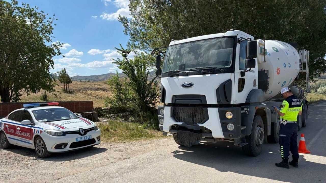Yozgat'ta Aşırı Tonajlı Araçlara Geçit Yok Kurallara Uymayan Trafikten Men Edilecek (2)