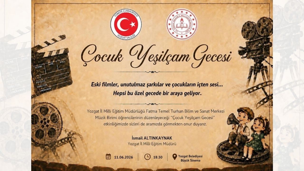 Yozgat'ta Çocuklara Özel Program!