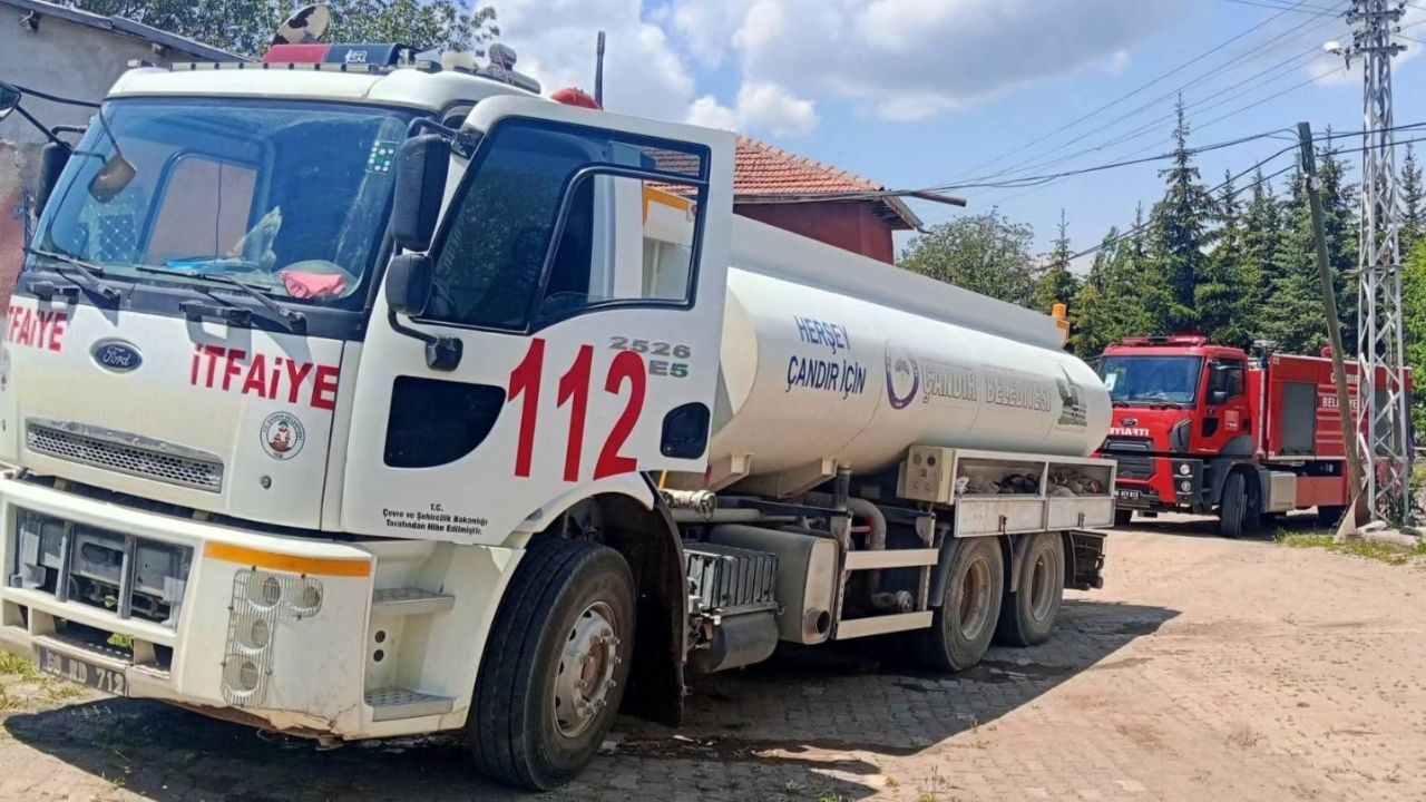 Yozgat'ta Korkutan Yangın!