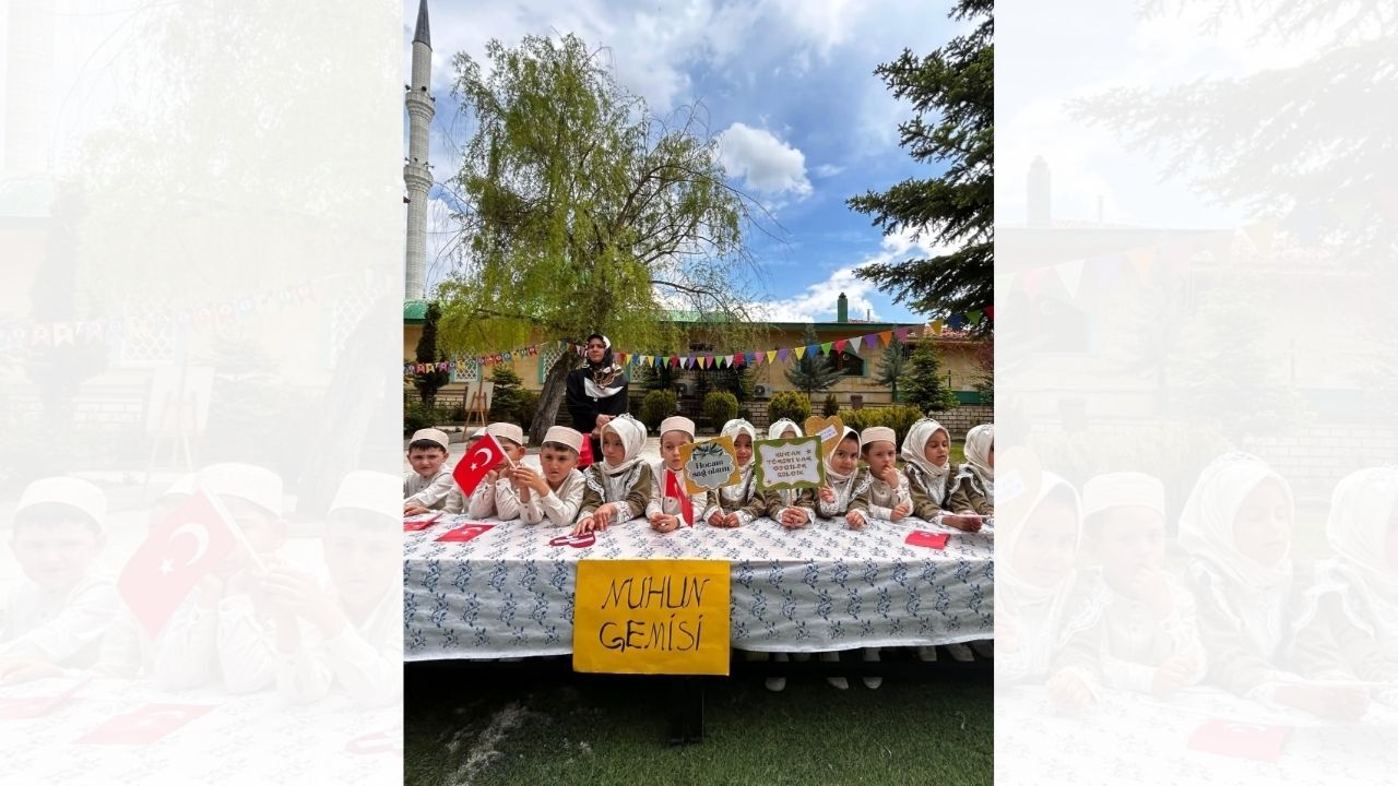 Yozgat'ta Minik Kalplerin Kur'an Sevinci
