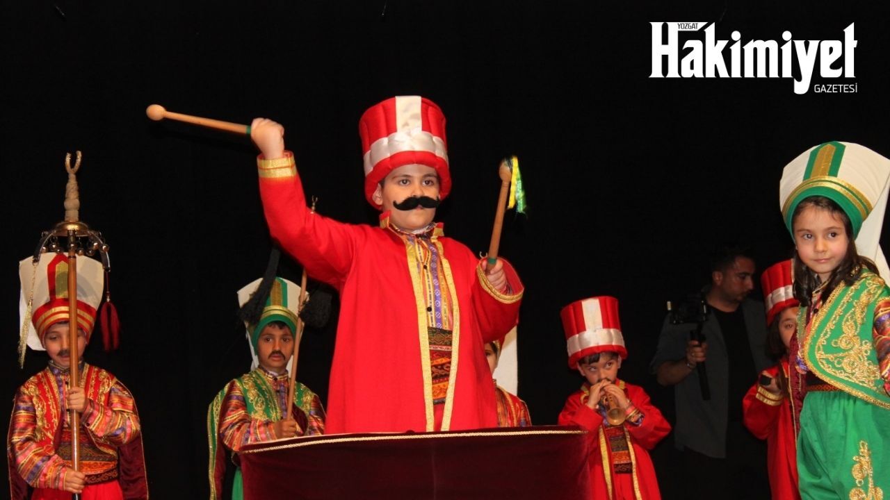 Yozgat'ta Miniklerin Musiki Korosu Ayakta Alkışlandı (1)