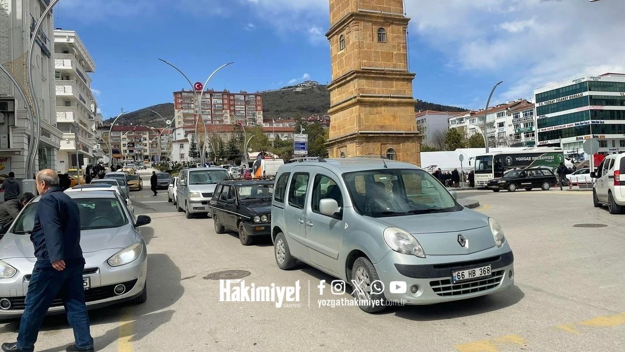 Yozgat'ta Trafiğe Kayıtlı Araç Sayısı 140 Bini Aştı! (5)