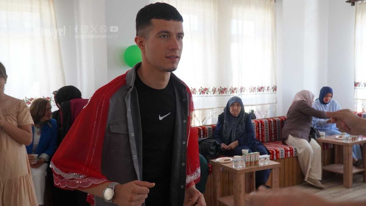 Abisine Özenen Otizmli Kerem'in Askerlik Hayali Yozgat'ta Gerçek Oldu (1)