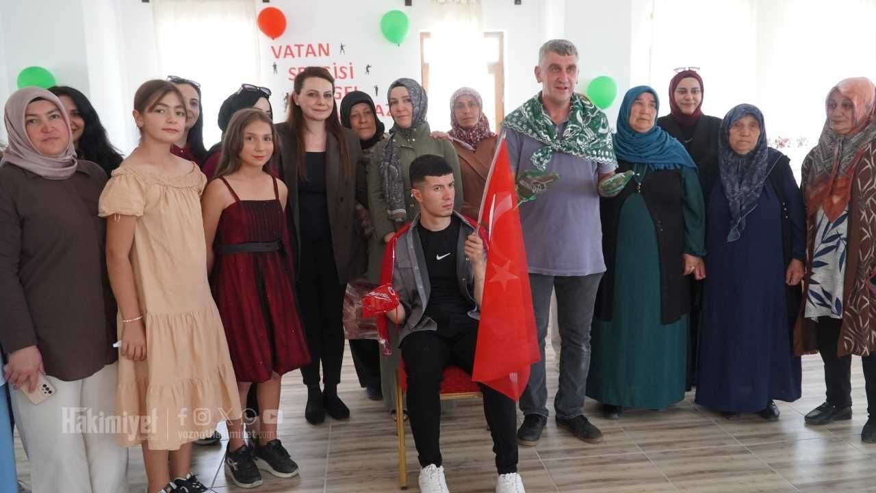 Abisine Özenen Otizmli Kerem'in Askerlik Hayali Yozgat'ta Gerçek Oldu (2)