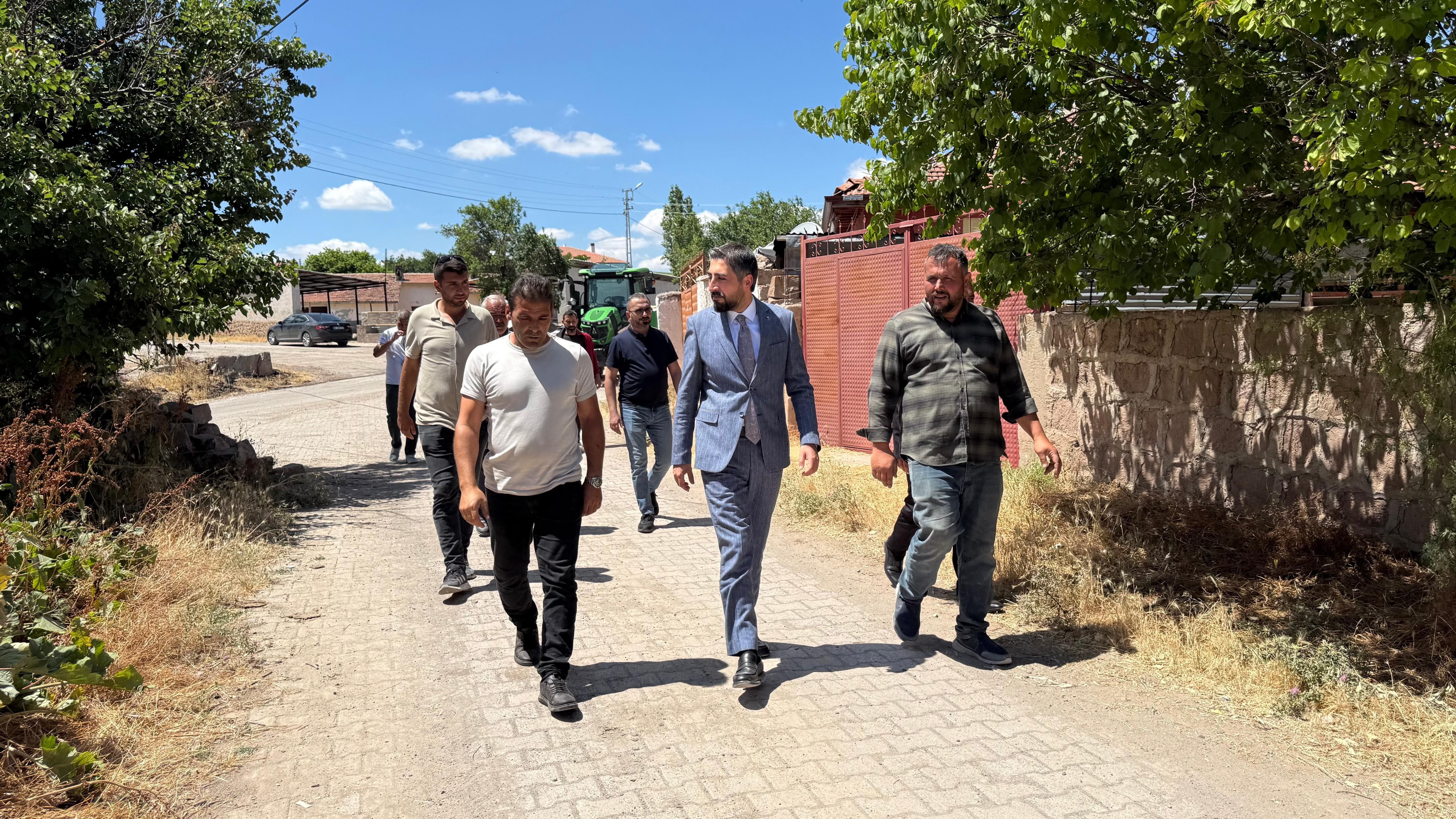 Ak Partili Şimşek, Yozgat'ın Köylerine Kulak Veriyor