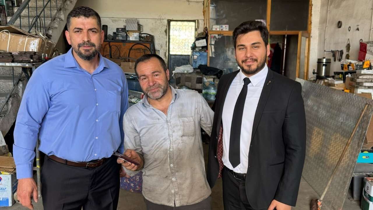 Anahtar Parti'den Yozgat Sanayi Sitesi'ne Dikkat Çeken Ziyaret