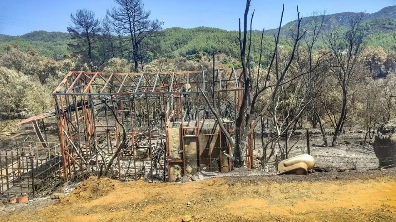 Fethiye Yangınında Son Durum Ne Belediye Tüm Birimleriyle Harekete Geçti (1)