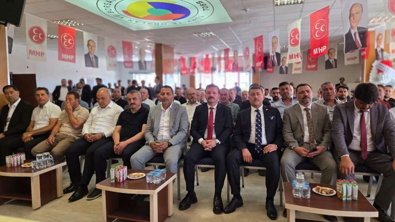Mhp Boğazlıyan İlçe Kongresi Tamamlandı, Ergün Yazgan Başkan Seçildi
