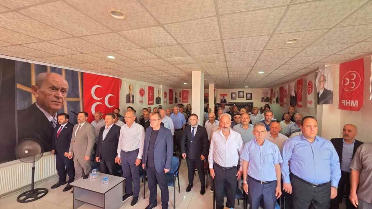 Mhp Çekerek İlçe Kongresi Tamamlandı Şahin Erdoğan Güven Tazeledi (2)
