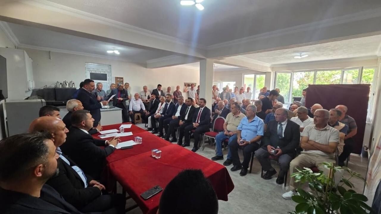 Mhp Yozgat Çandır'da Bayrak Değişimi (1)