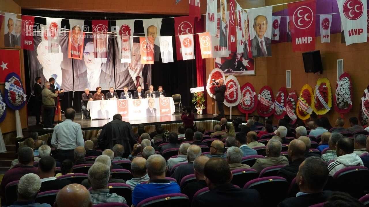 Mhp Yozgat Merkez İlçe Kongresi'nde Adem Kızılay Güven Tazeledi (4)