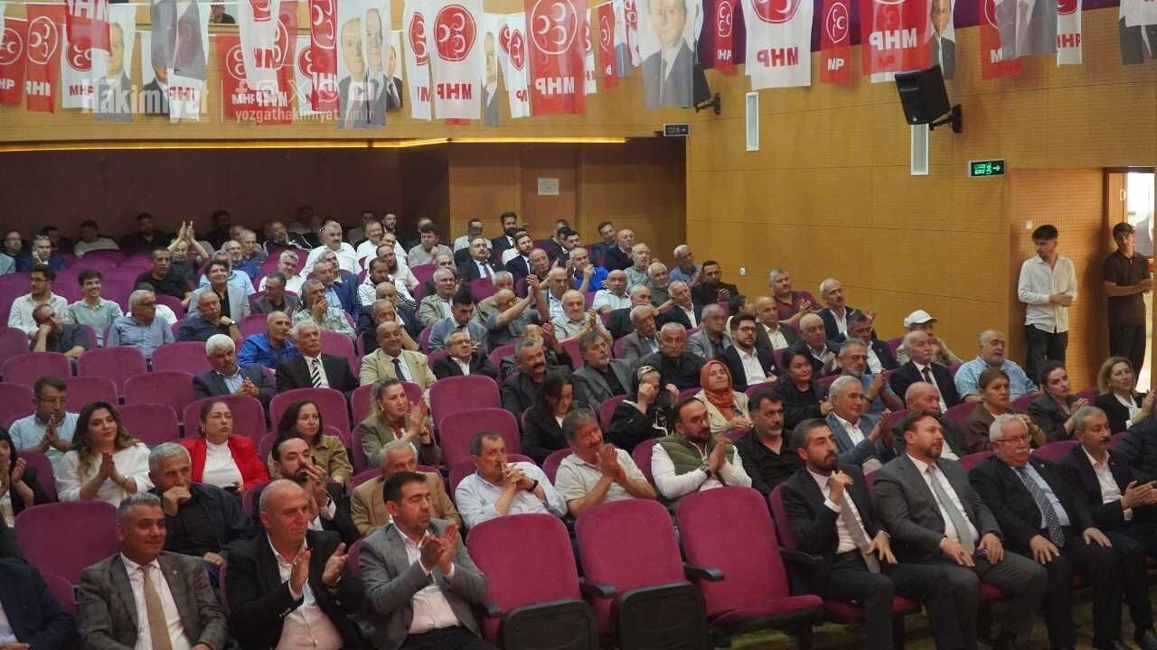 Mhp Yozgat Merkez İlçe Kongresi'nde Adem Kızılay Güven Tazeledi (5)