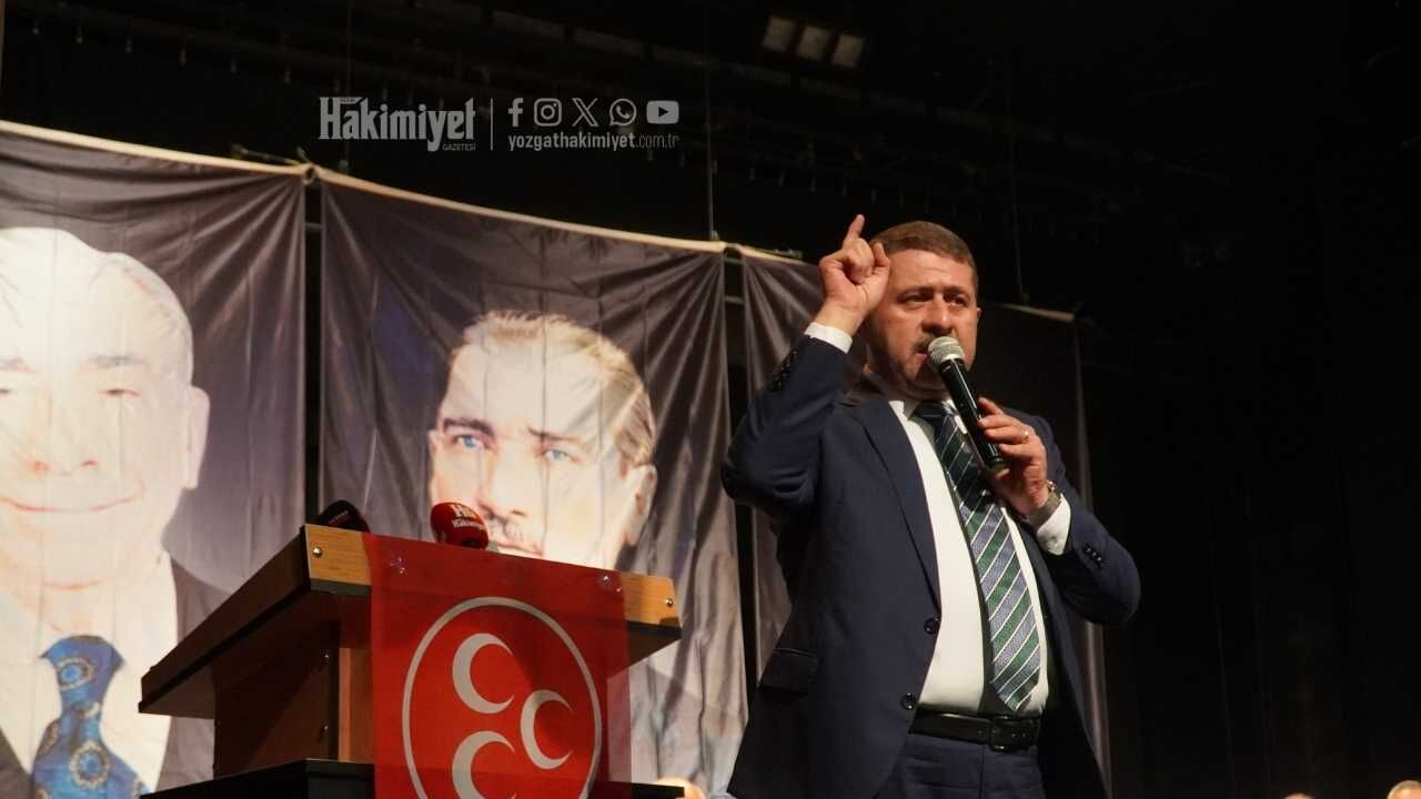 Mhp Yozgat Merkez İlçe Kongresi'nde Adem Kızılay Güven Tazeledi (7)