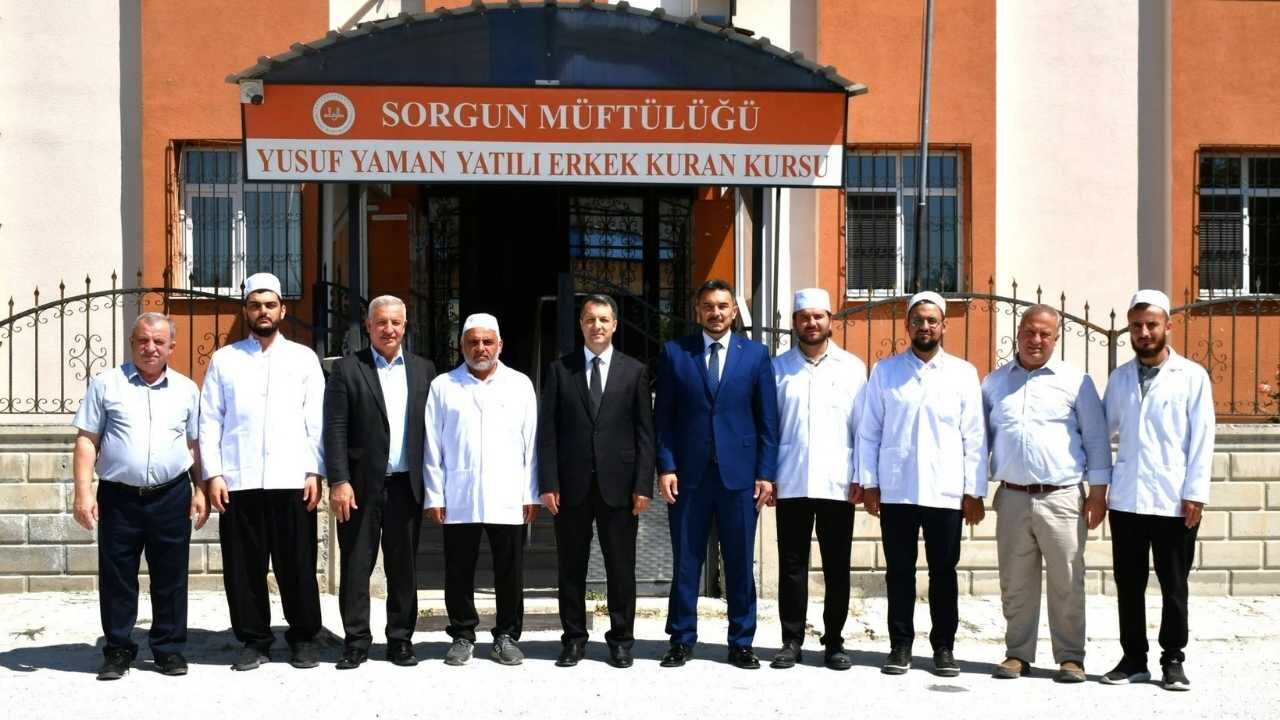 Sorgun Kaymakamı Canpolat'tan Yaz Kur'an Kurslarına Ziyaret (1)