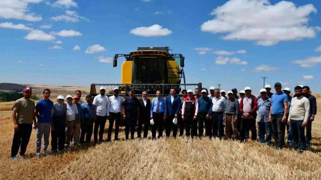 Sorgun'da Buğday Hasadı Dualarla Başladı