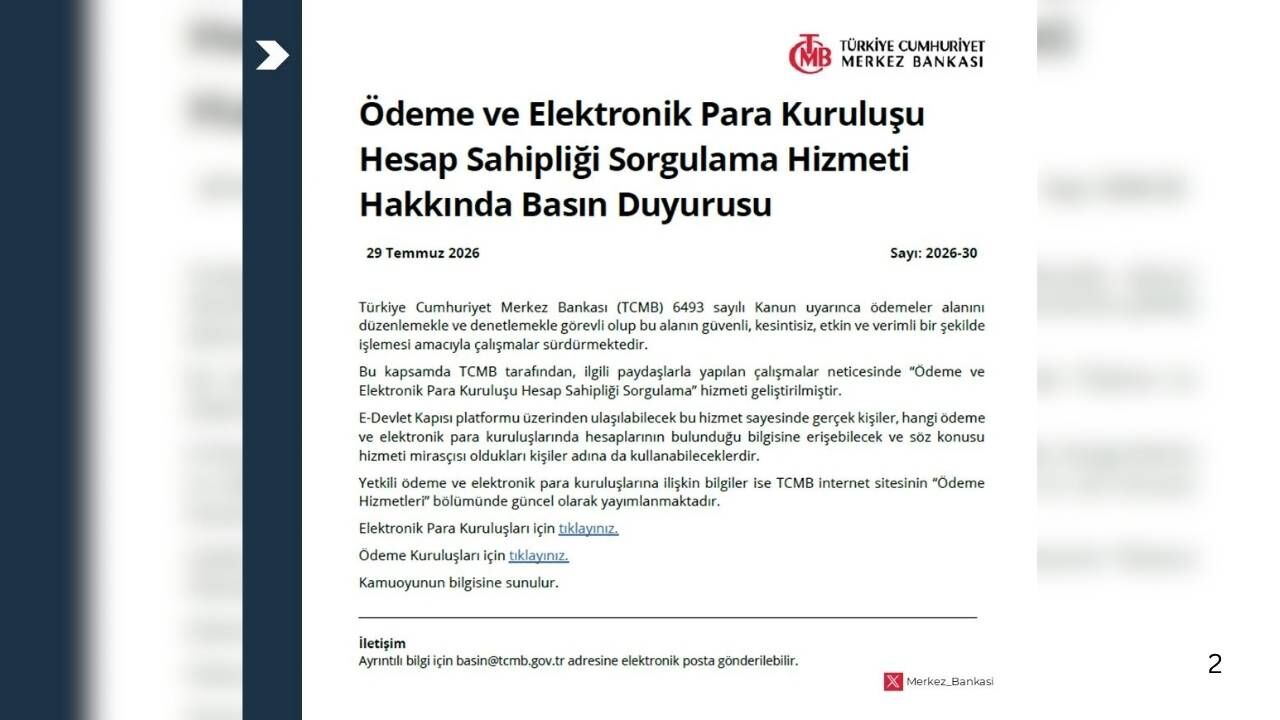 Tcmb Yeni Sistemi Hayata Geçirdi! Hesabı Olan Herkesi İlgilendiriyor (2)