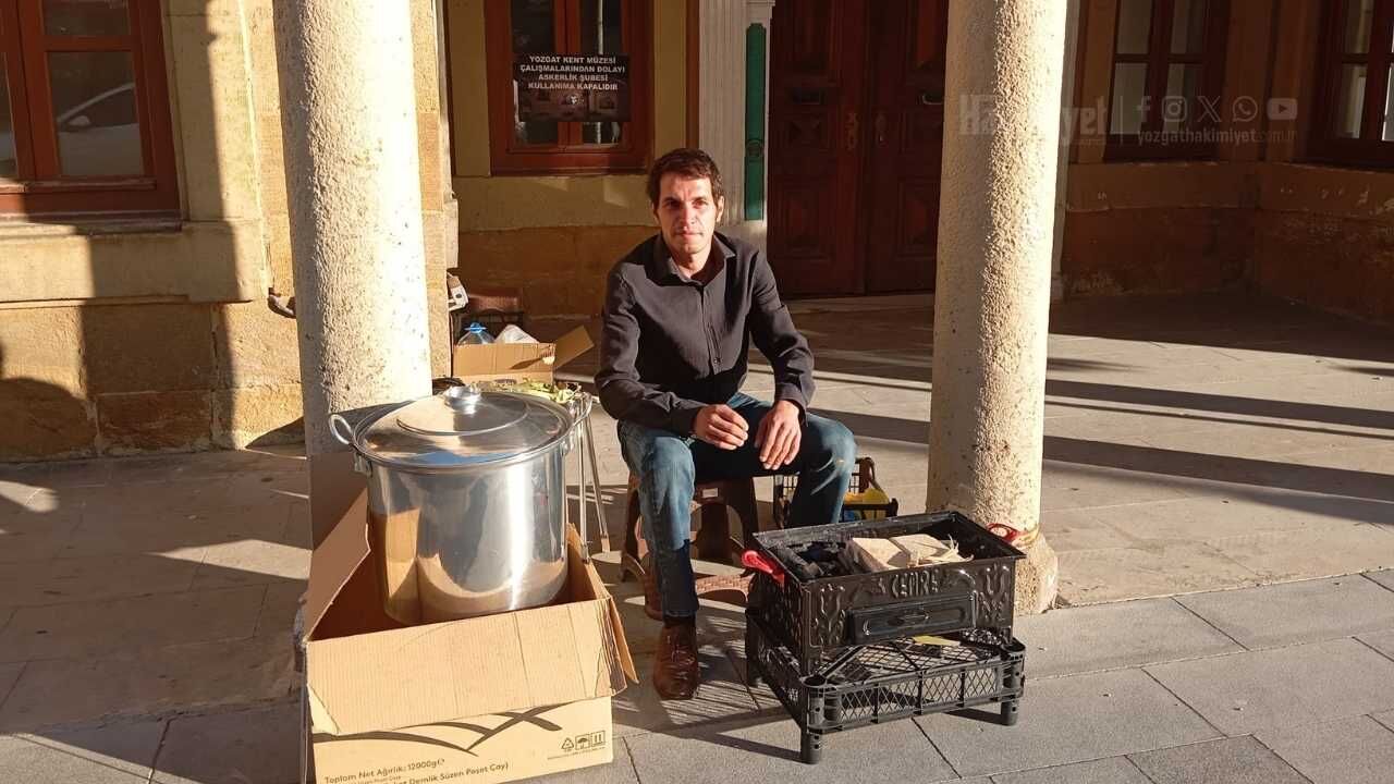 Uzun Aradan Sonra Çocukluk İşine Döndü Yozgat Sokaklarının Vazgeçilmezi Oldu! (1)