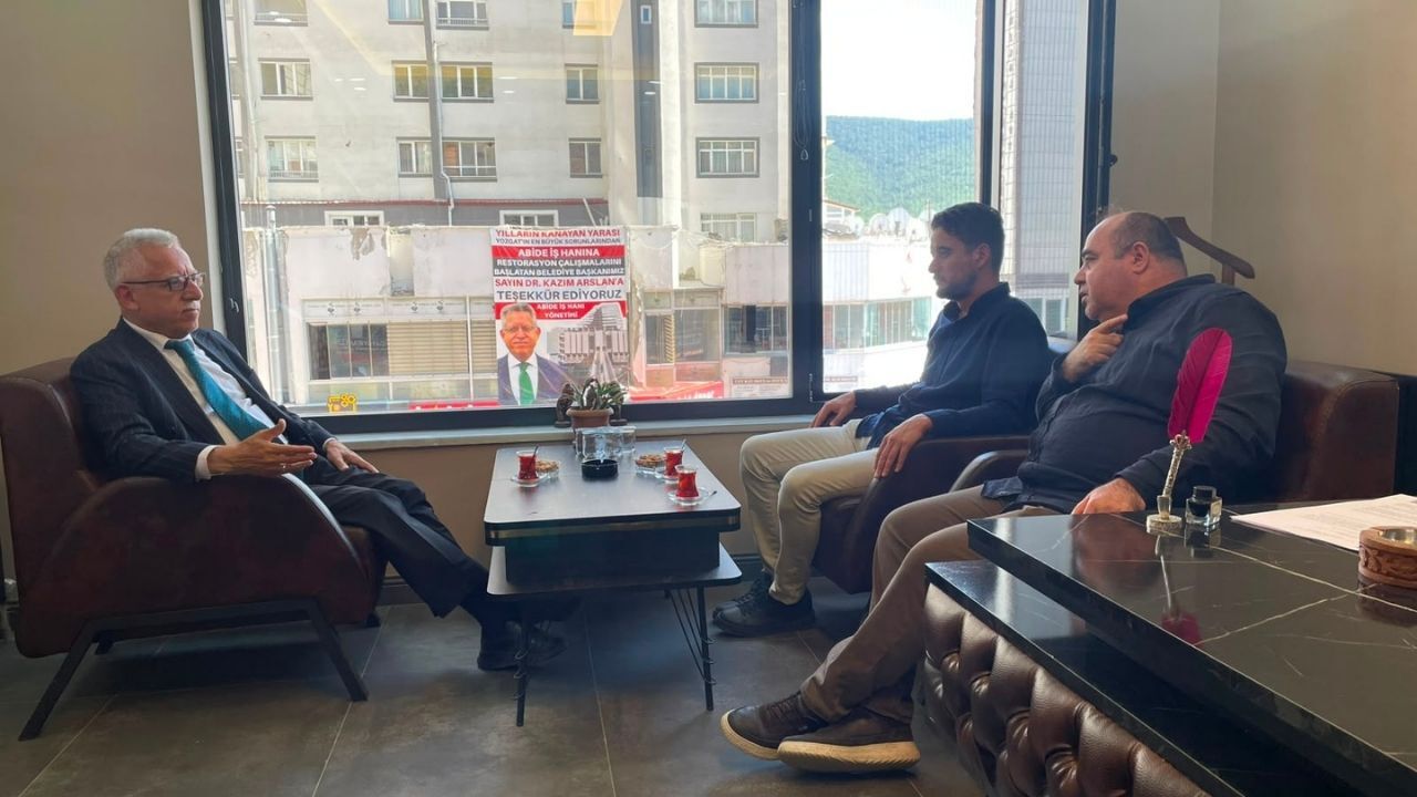 Yozgat Belediye Başkanı Arslan'dan Yozgat Hakimiyet Gazetesine Ziyaret (3)