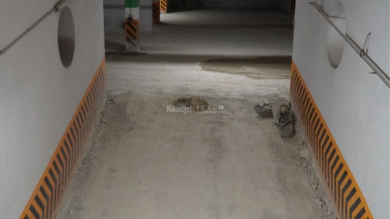 Yozgat Belediyesi Kapalı Otopark Bakım Onarım Çalışmaları Devam Ediyor (3)