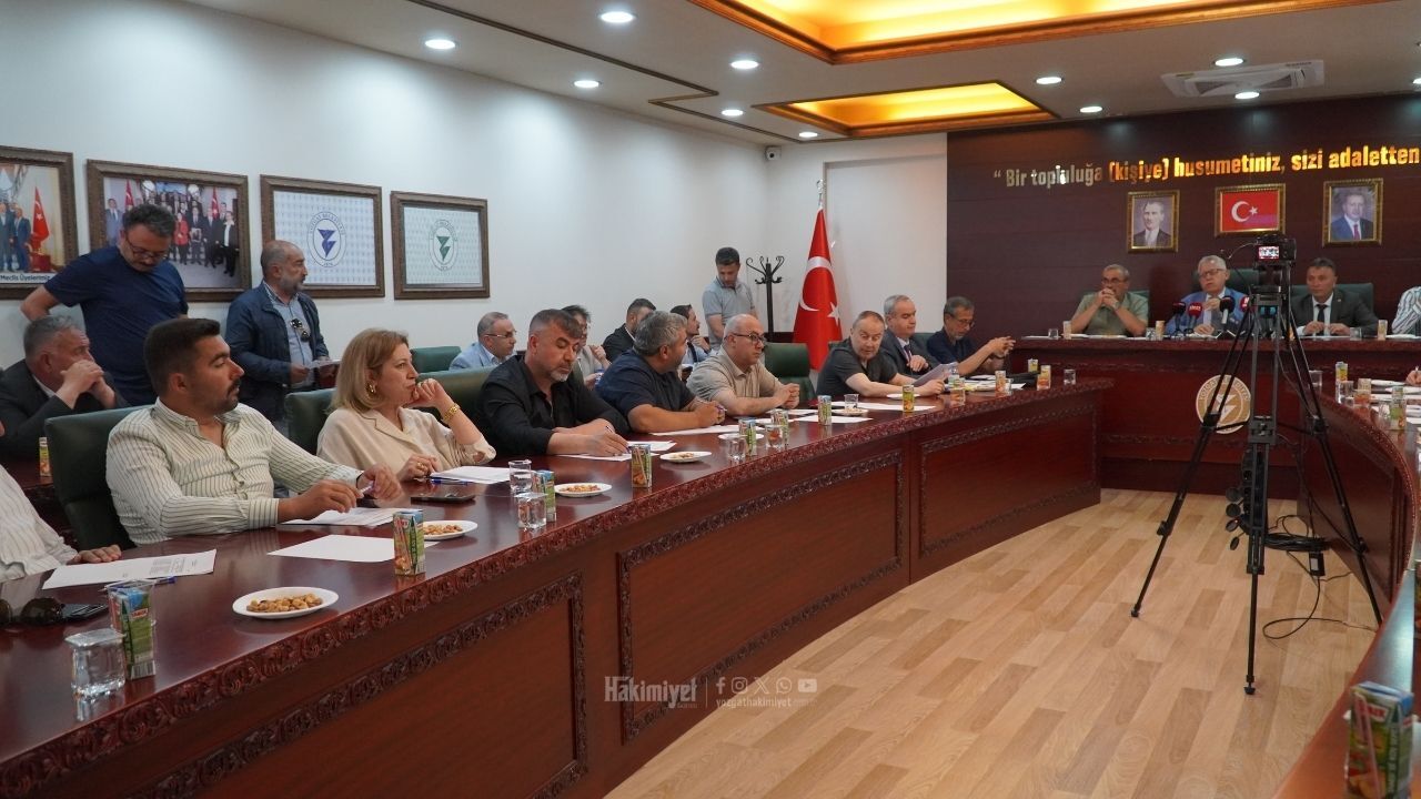 Yozgat Belediyesi'nde Meclis Toplantısı Gerçekleşti (1)