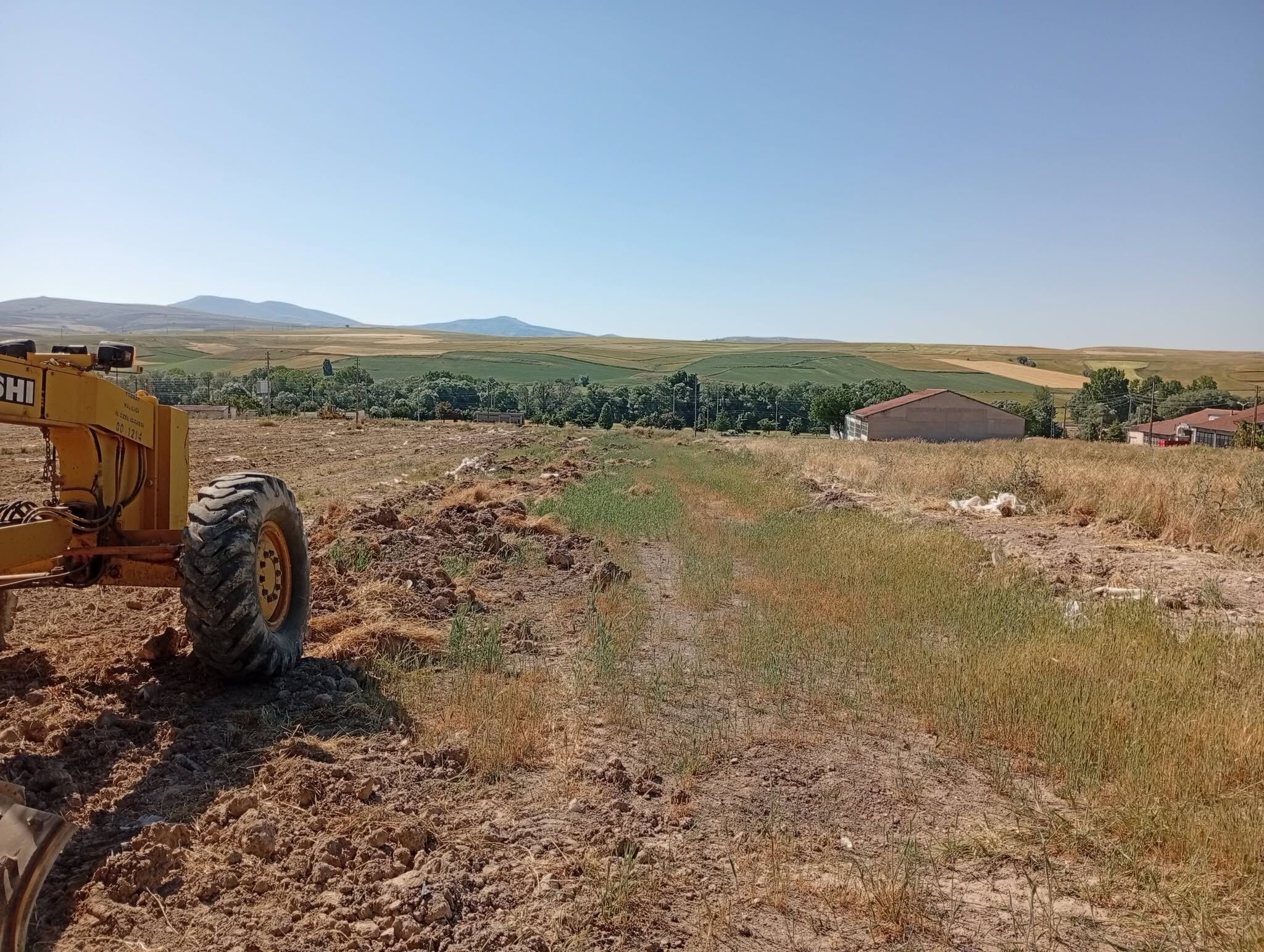 Yozgat Çandır'da Çiftçiye Destek! Tmo Silo Sahasında Çalışmalar Tamamlandı2