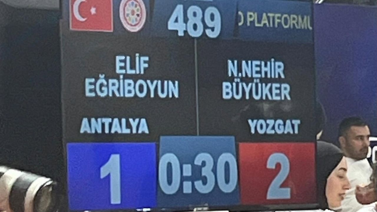 Yozgat Güreşte Adını Finale Yazdırdı (1)