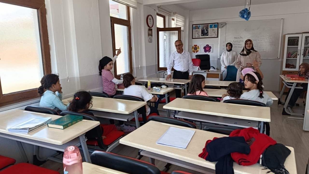 Yozgat İl Müftüsü Nihat Kök, Yaz Kur'an Kursu Öğrencilerini Ziyaret Etti (1)