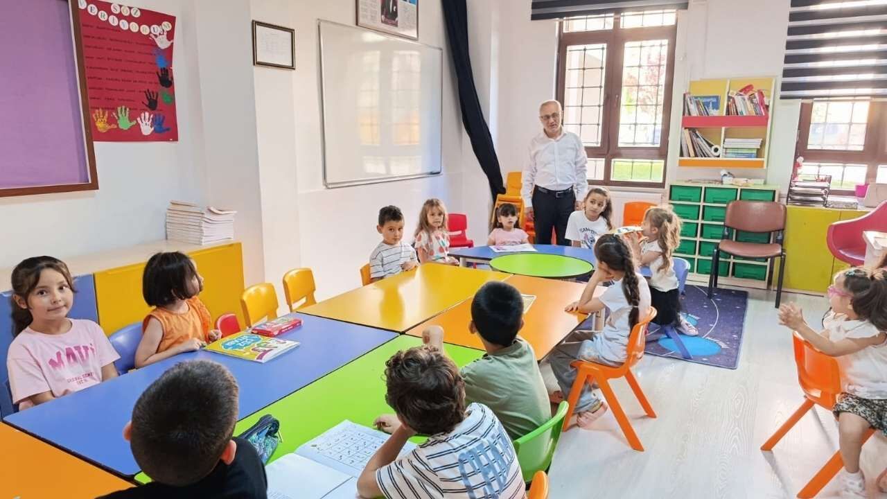 Yozgat İl Müftüsü Nihat Kök, Yaz Kur'an Kursu Öğrencilerini Ziyaret Etti