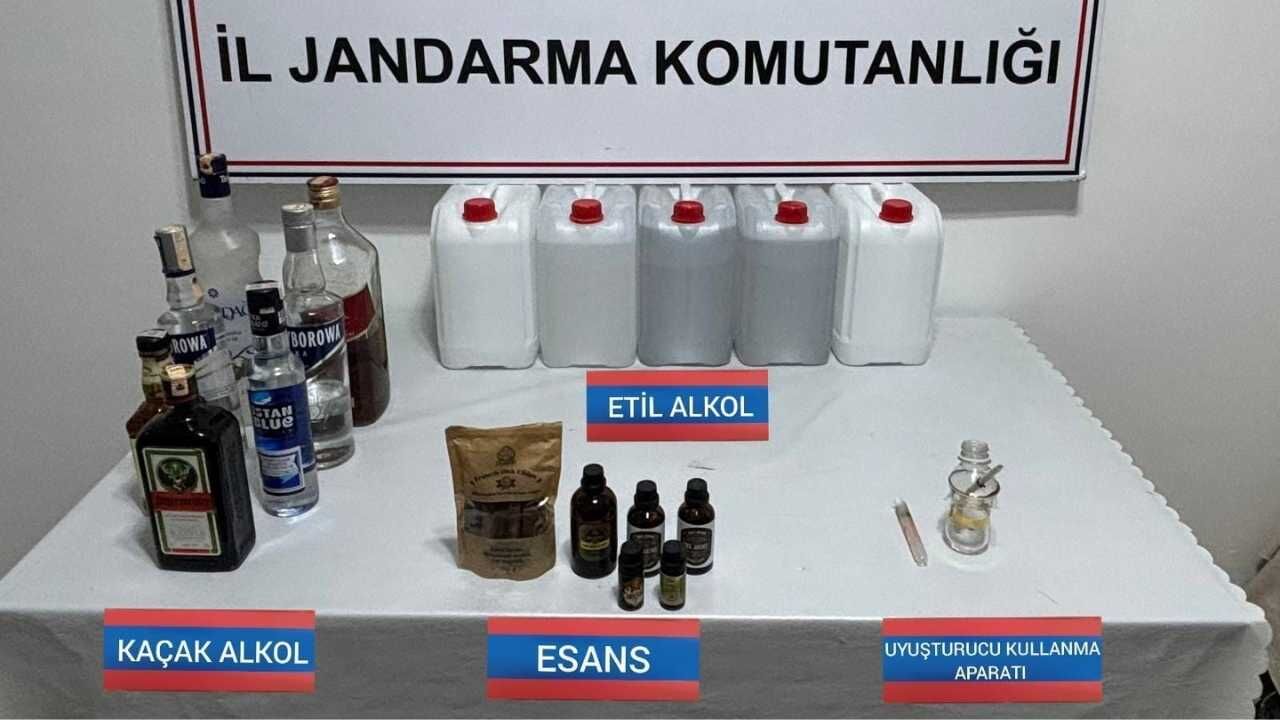 Yozgat Jandarmasından Nokta Operasyon Daireden Çıkanlar Şaşırttı! (1)