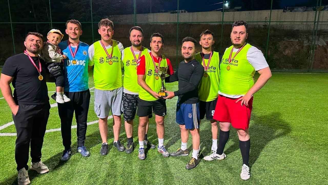 Yozgat Şehir Hastanesinde Futbol Turnuvası Sona Erdi