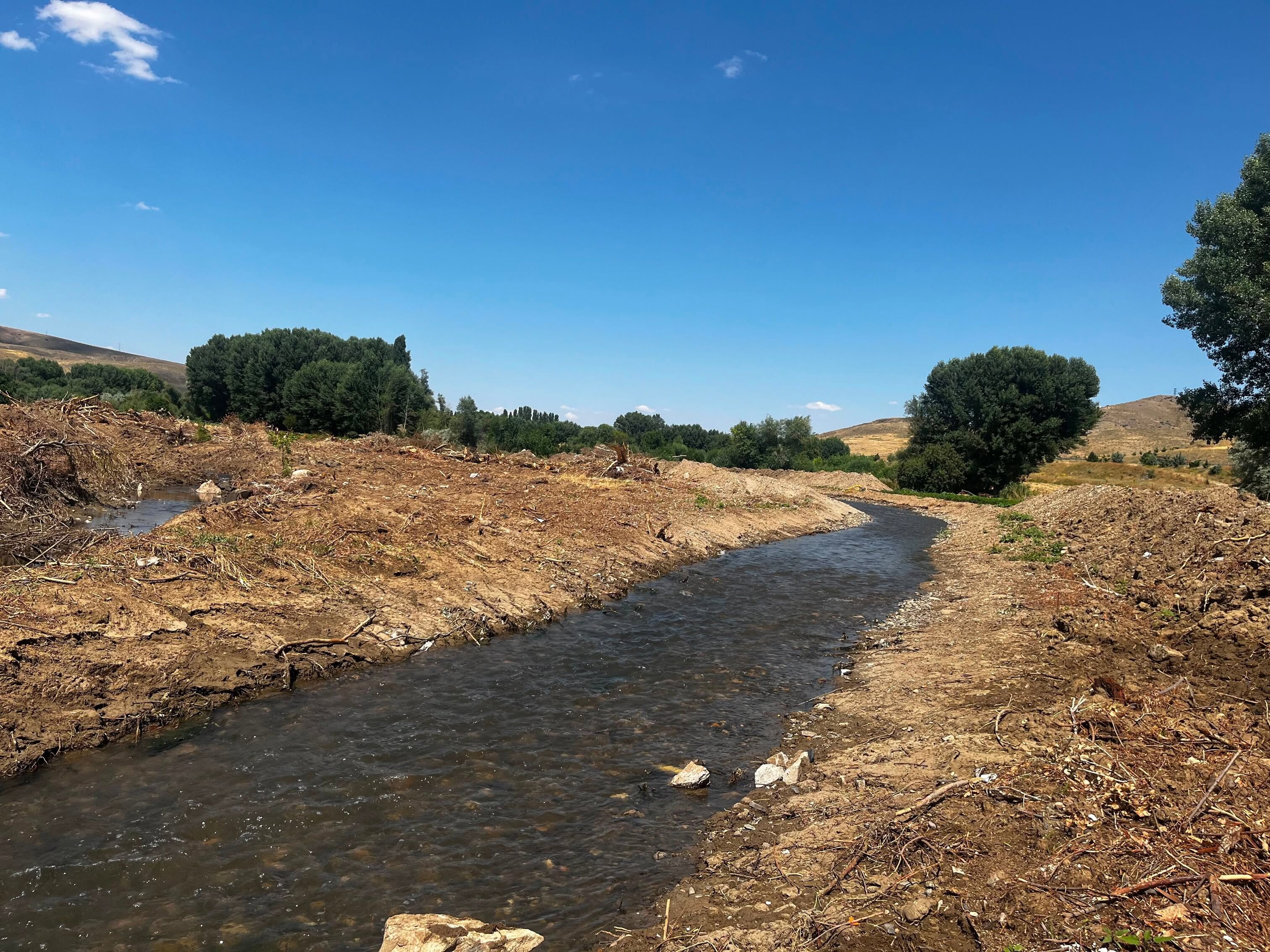Yozgat Yerköy'de İğdecik Göleti Sulama Projesinde İnceleme Yapıldı1