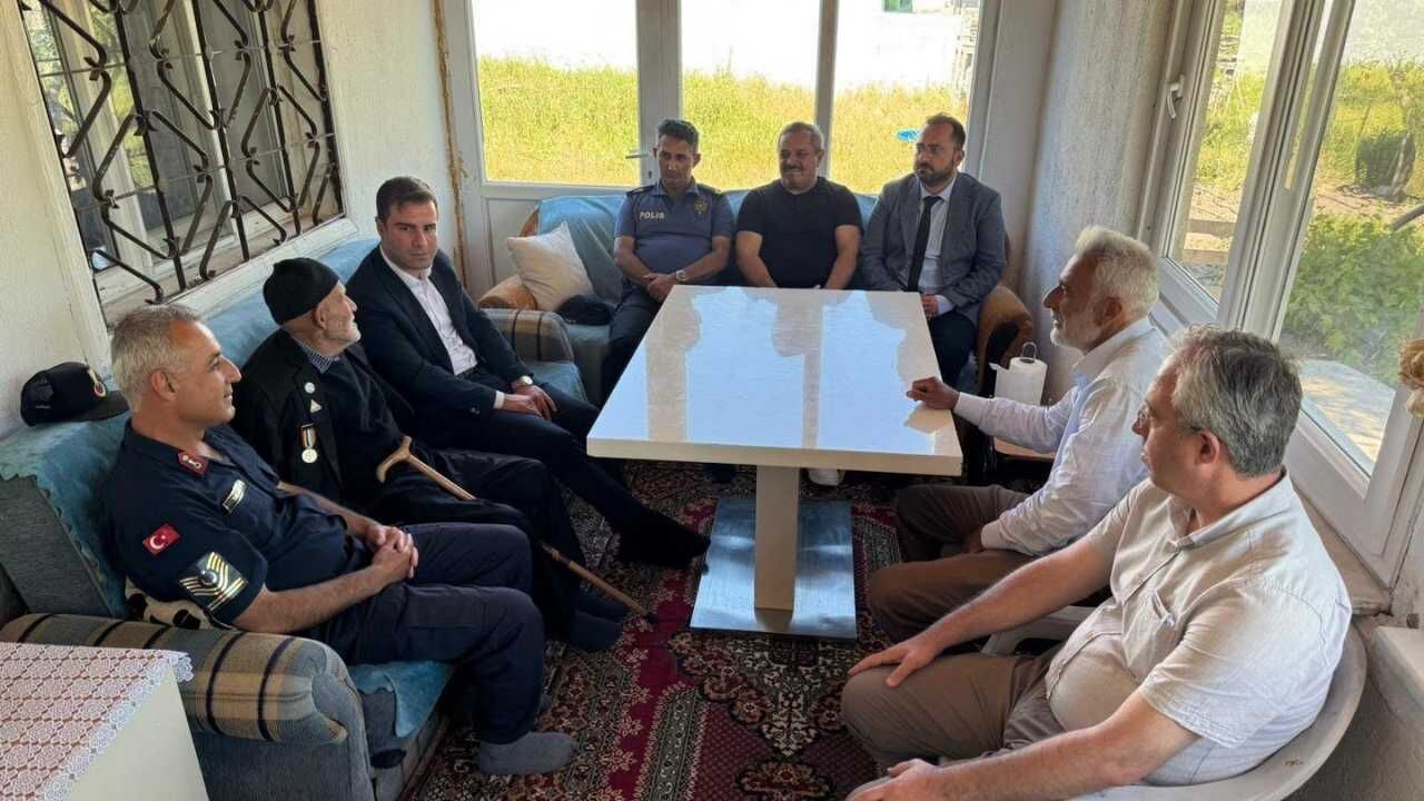 Yozgat'ın Asırlık Kahramanına Anlamlı Ziyaret! (1)