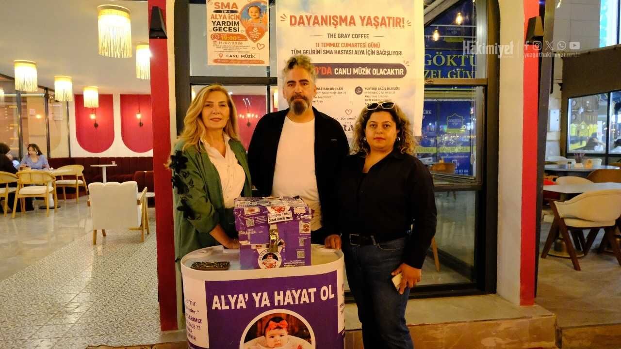 Yozgat'ta Alya Bebek İçin Büyük Dayanışma! The Gray Cafe'den Örnek Hareket (4)