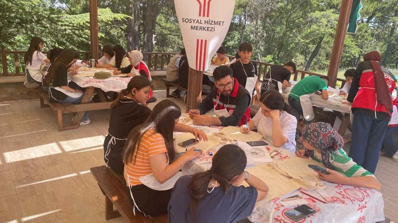 Yozgat'ta Çocuklar Dijitalden Uzaklaşıp Sanatla Buluştu (1)