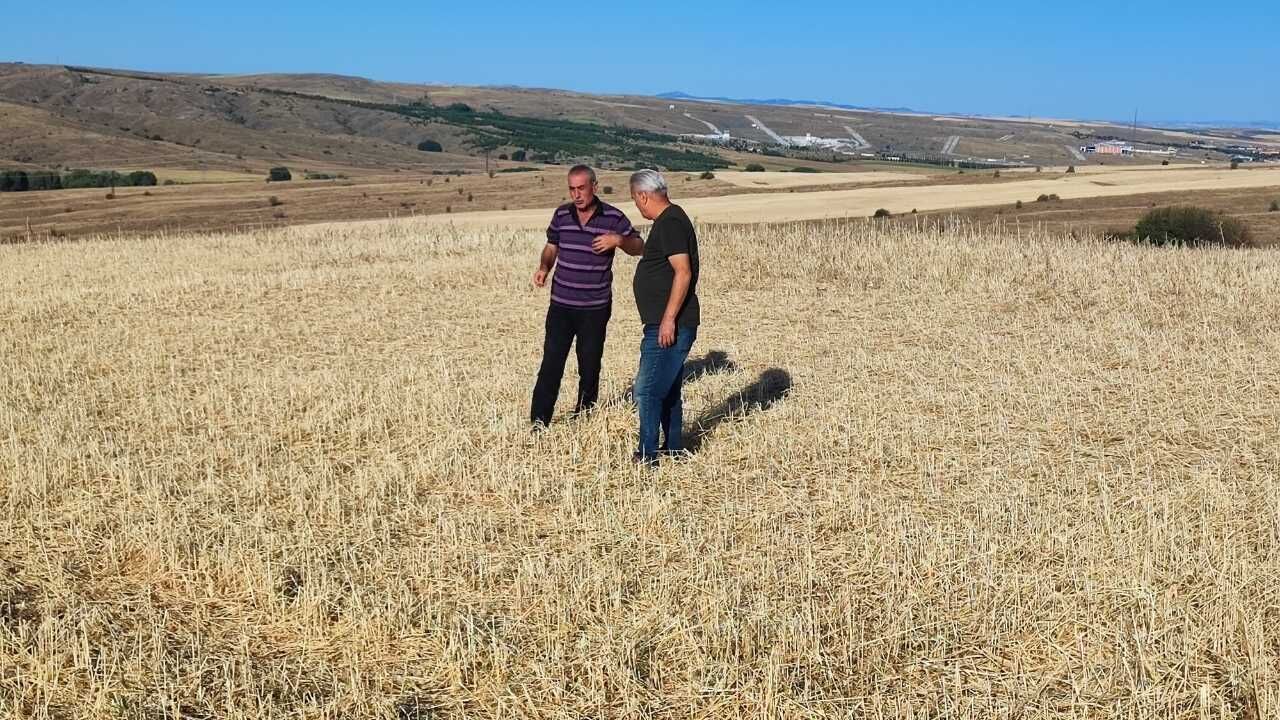 Yozgat'ta Dolu Felaketi 15 Dakikada Mahsuller Yerle Bir Oldu (1)