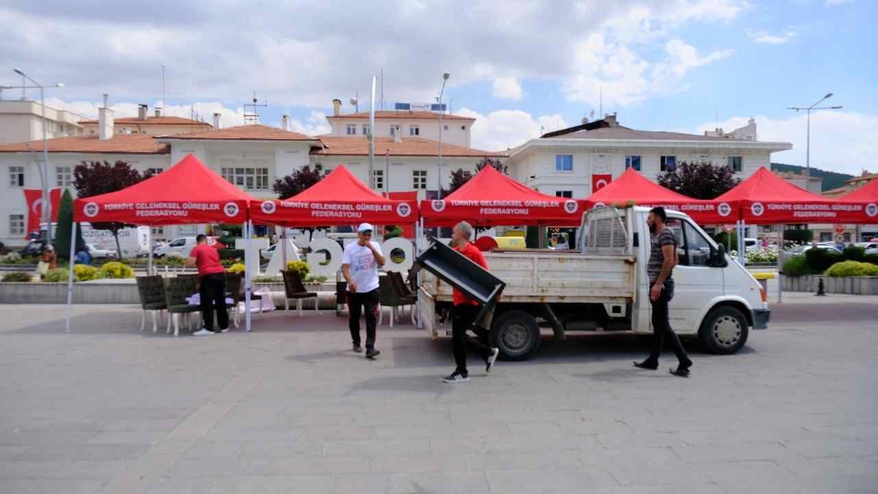 Yozgat'ta Er Meydanı Hazır! Gözler Karakucak Güreşlerinde (4)