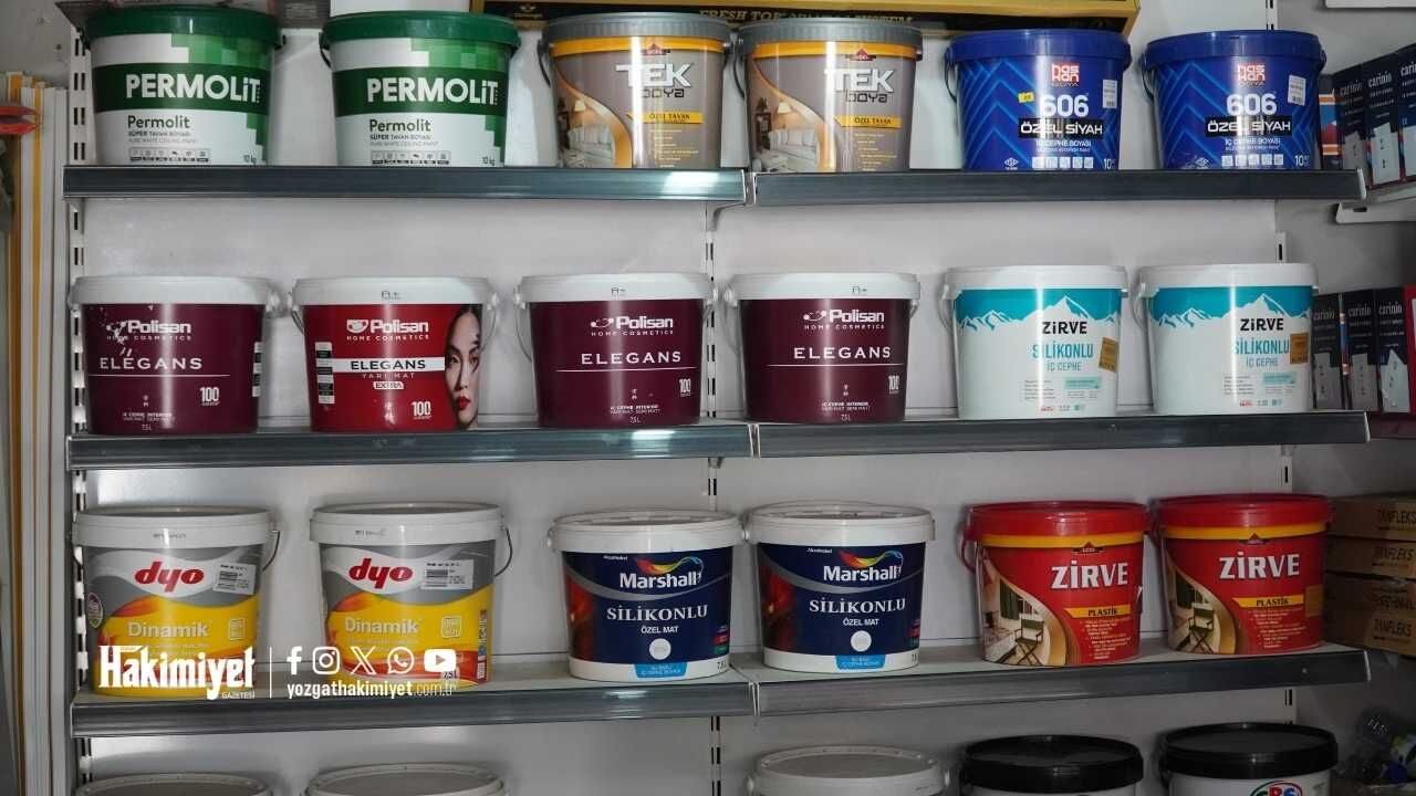 Yozgat'ta Eski Tip Boyalar Tarih Oldu İşte Talebi Patlayan O Yeni Tercih! (4)