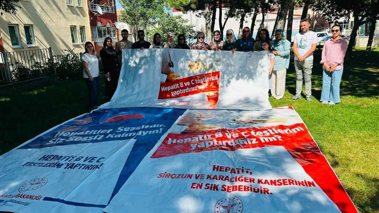 Yozgat'ta Hepatit İçin Farkındalık Etkinliği! (1)
