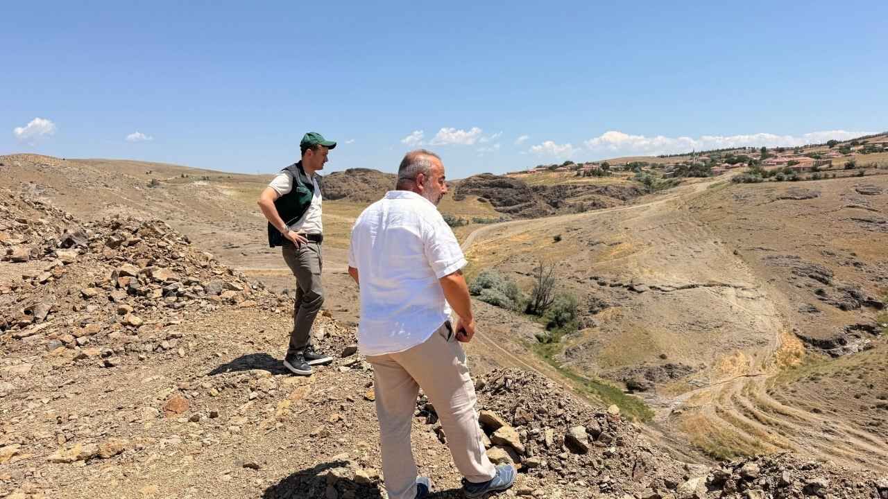 Yozgat'ta İnandık Barajı Sulaması İçin Saha İncelemesi Yapıldı
