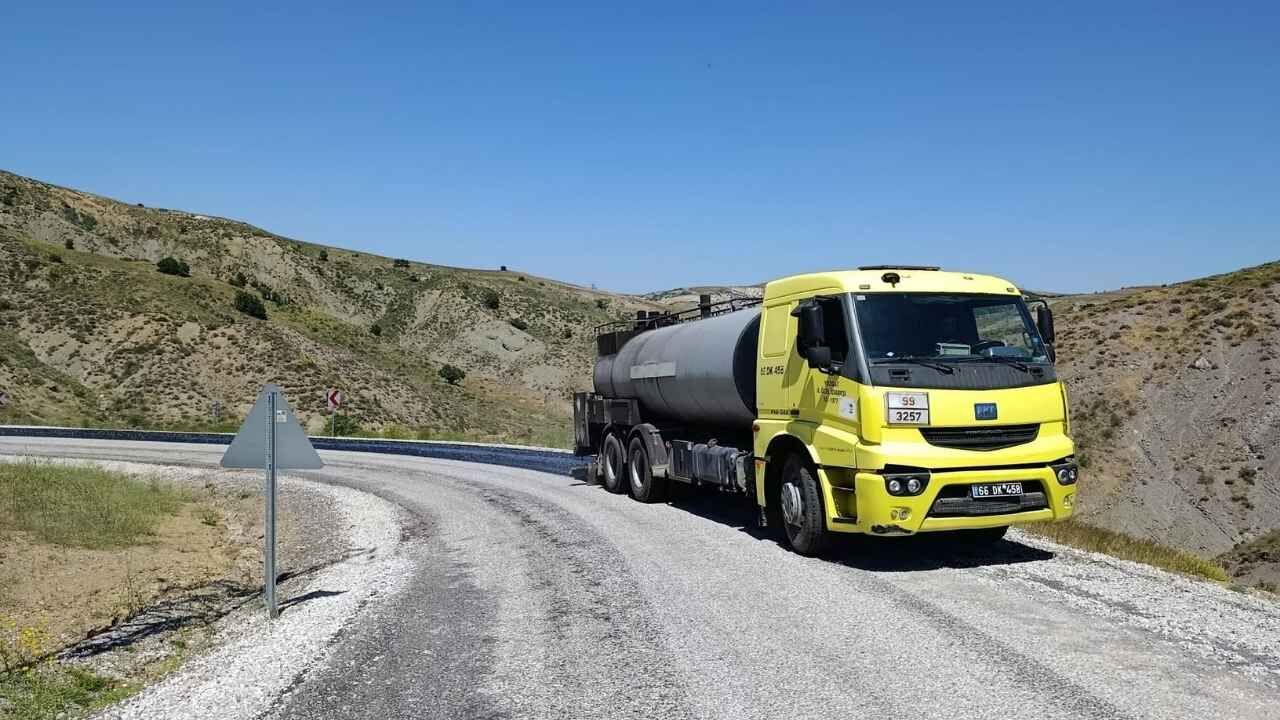 Yozgat'ta Köy Yolları Konfora Kavuşuyor