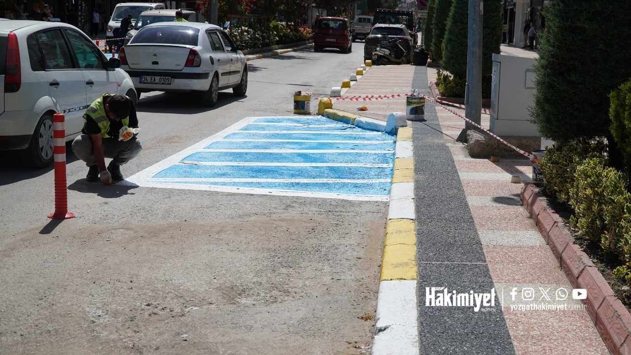 Yozgat'ta Motosiklet Kullananlara Müjde! Lise Caddesi'nde Artık Yerleri Hazır (4)